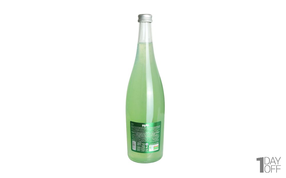 نوشیدنی گازدار لیمو نعناع شیشه‌ای عالیس 750 میلی‌لیتر