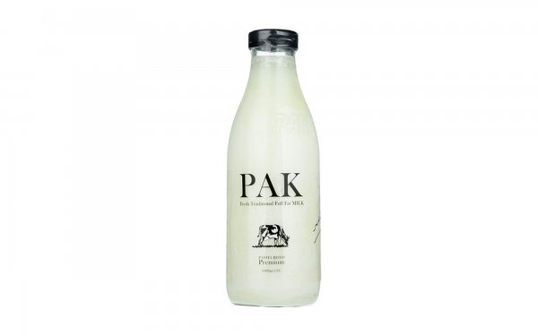 شیر پرچرب سنتی و تازه پاک شیشه ای 1 لیتر