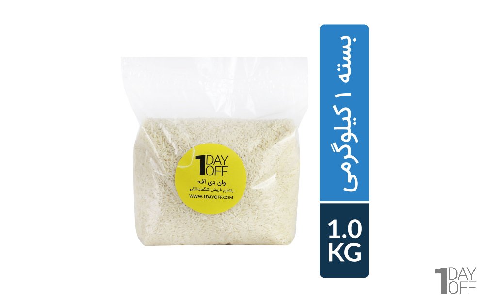 برنج ایرانی طارم معطر اعلاء 1 کیلوگرم (در کیسه ۱۰ کیلویی)