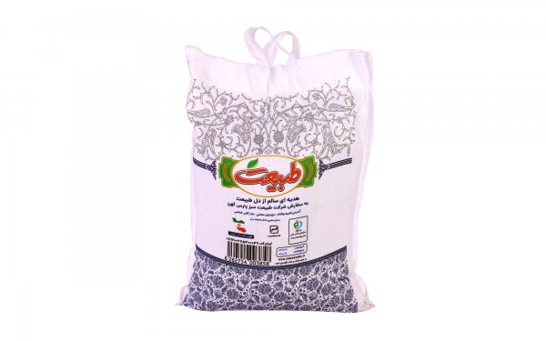 برنج ایرانی طارم هاشمی ممتاز طبیعت 5 کیلوگرم