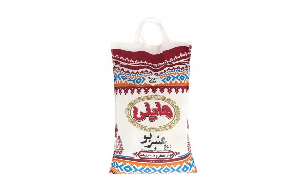 برنج ایرانی هایلی عنبربو مقدار 10 کیلوگرم