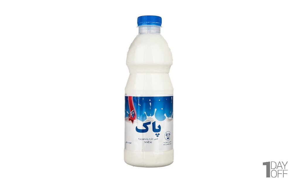 شیر تازه پرچرب پاک 1 لیتر